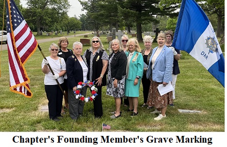 Founding Member's Grave Marking